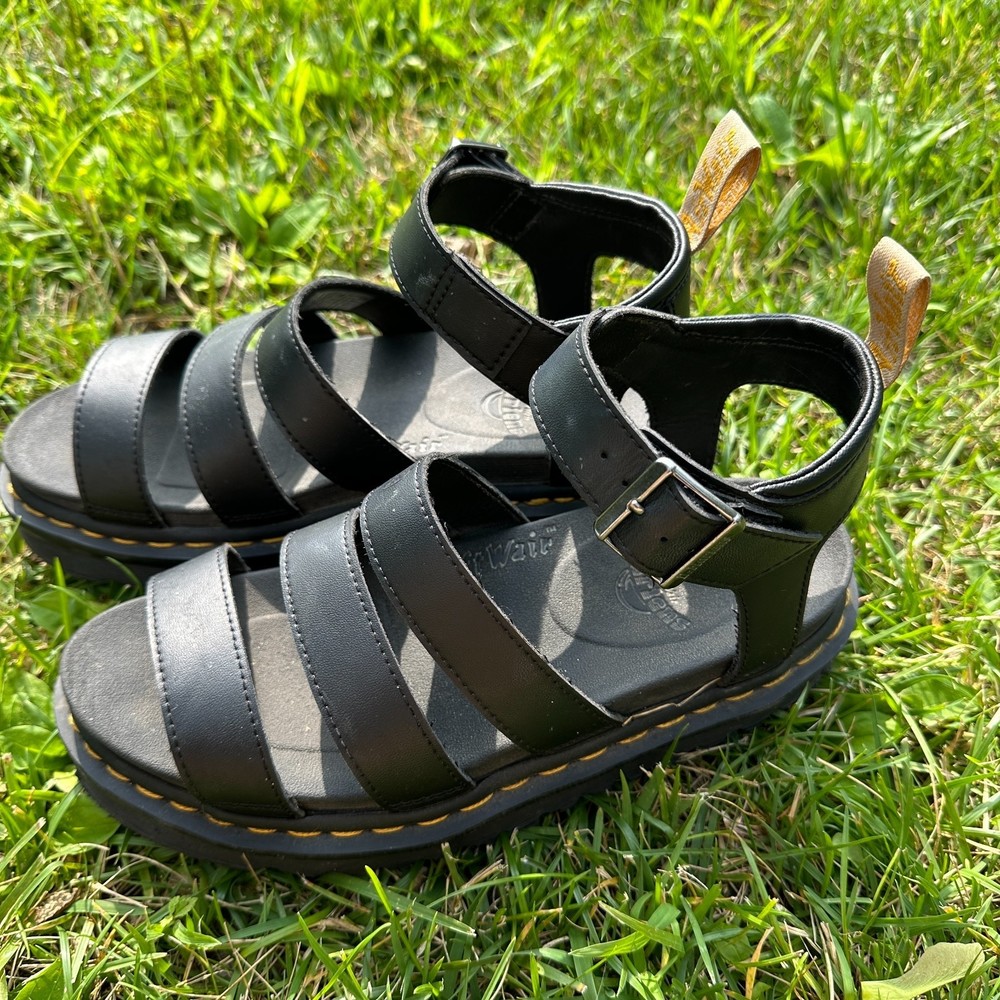 Dr. Martens Black Sandals